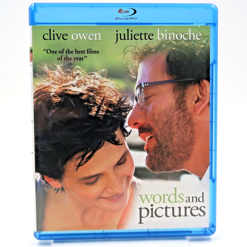 Words and Pictures Blu-ray 2013 Clive Owen Juliette Binoche PG Drama Romance